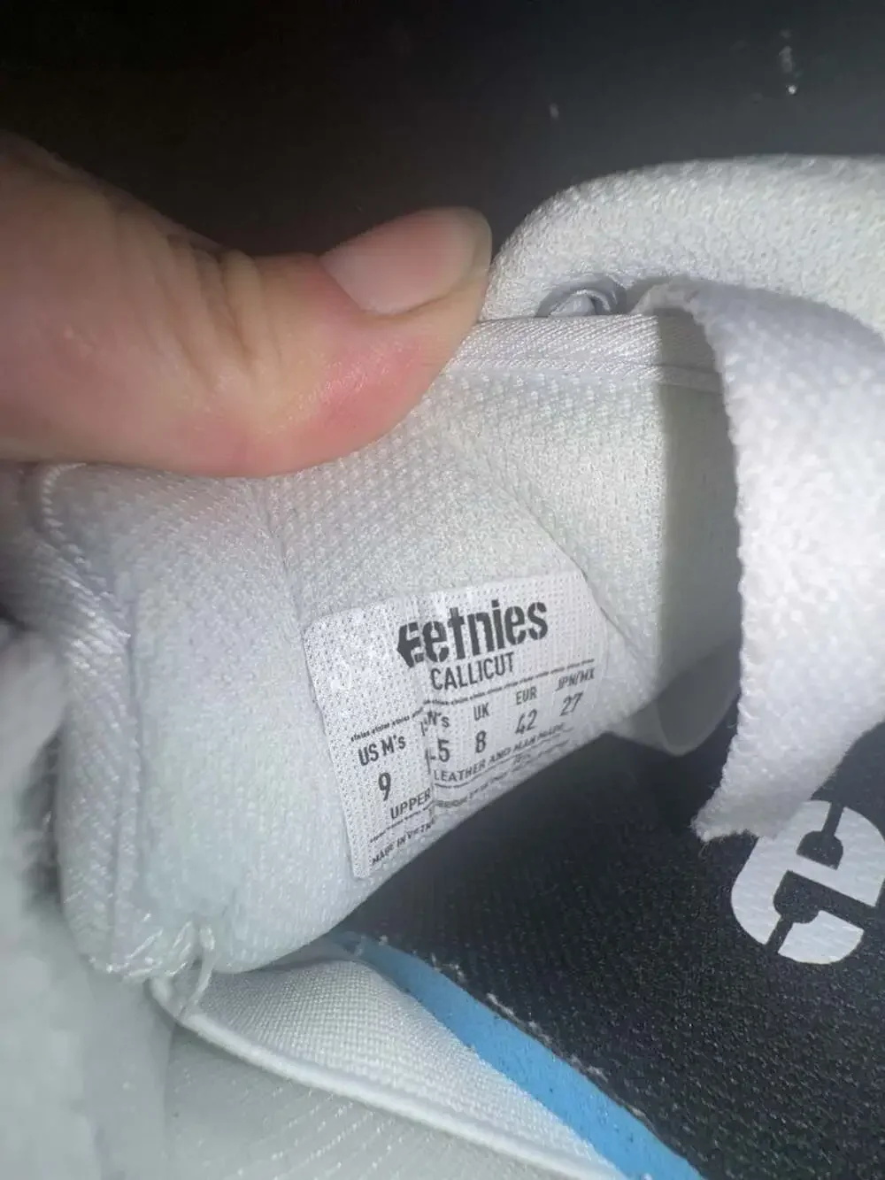 Etnies Callicut Men's White Skate Shoes
